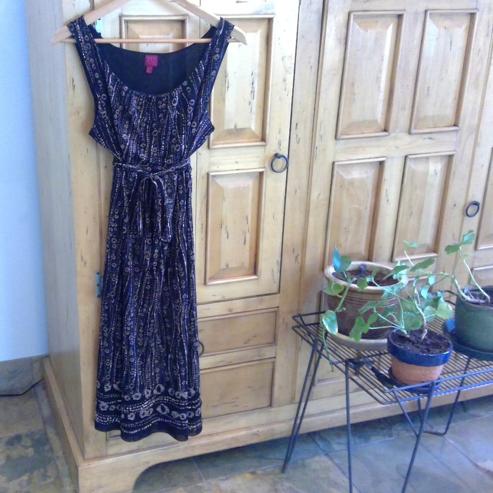 Fully lined Midi Summer Dress